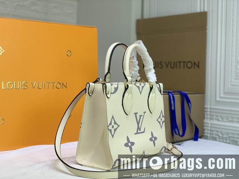 1:1 Louis Vuitton Bags onthego M45659 25x19x11.5 cm cs