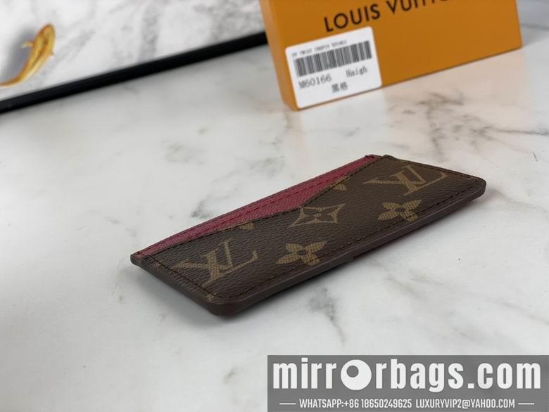 1:1 Louis Vuitton Bags M60166 11X7X0.6cm YG 13