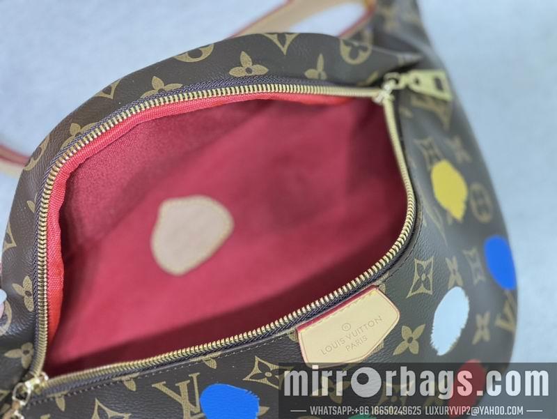 1:1 Louis Vuitton Bags Bumbag M43644老花彩37x14x13cm ss