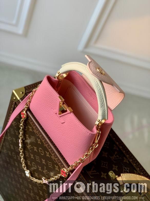 1:1 Louis Vuitton Bags Capucines M22375 21X14X8cm DN 2colour