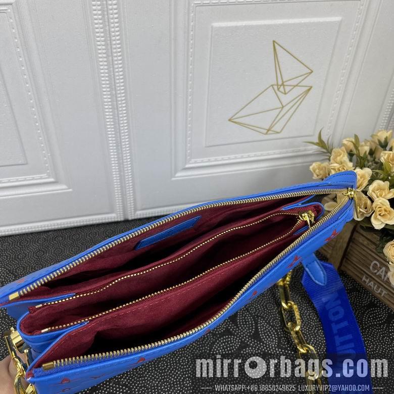 1:1 Louis Vuitton Bags Coussin 57790蓝花 26X20X12 ss03