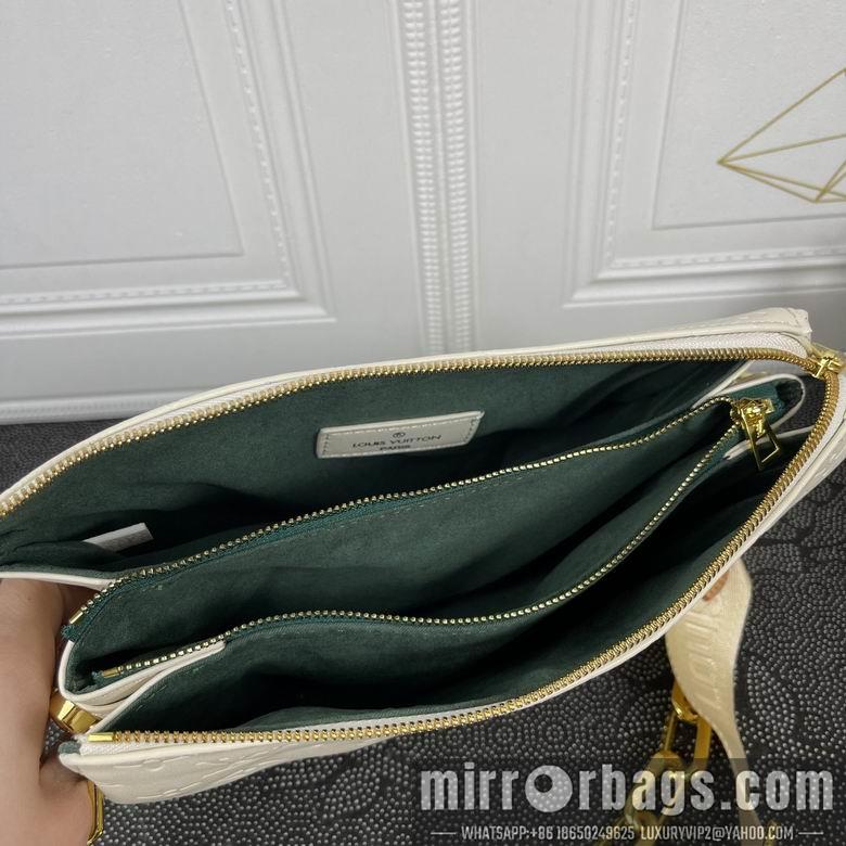1:1 Louis Vuitton Bags Coussin 57790白 26X20X12 ss07