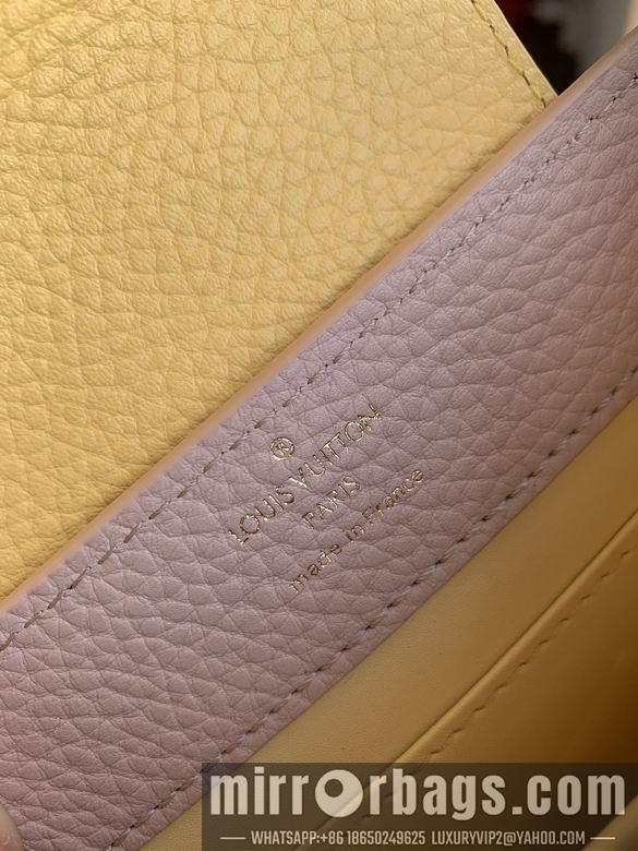 1:1 Louis Vuitton Bags Capucines M22375 21X14X8cm DN 2colour