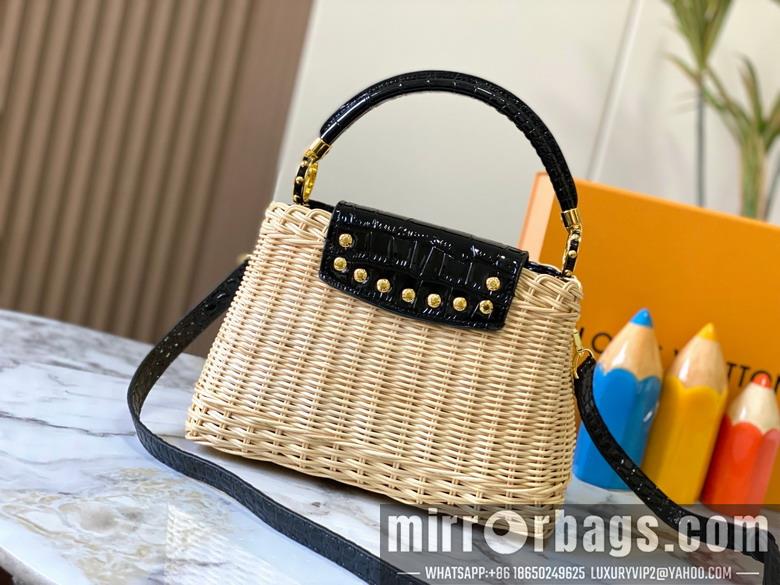 1:1 Louis Vuitton Bags Cap M11619 27x17.3x9cm ss