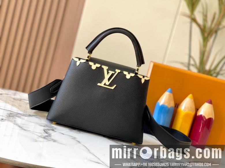 1:1 Louis Vuitton Bags Capucines M23766 27x18x9cm ss