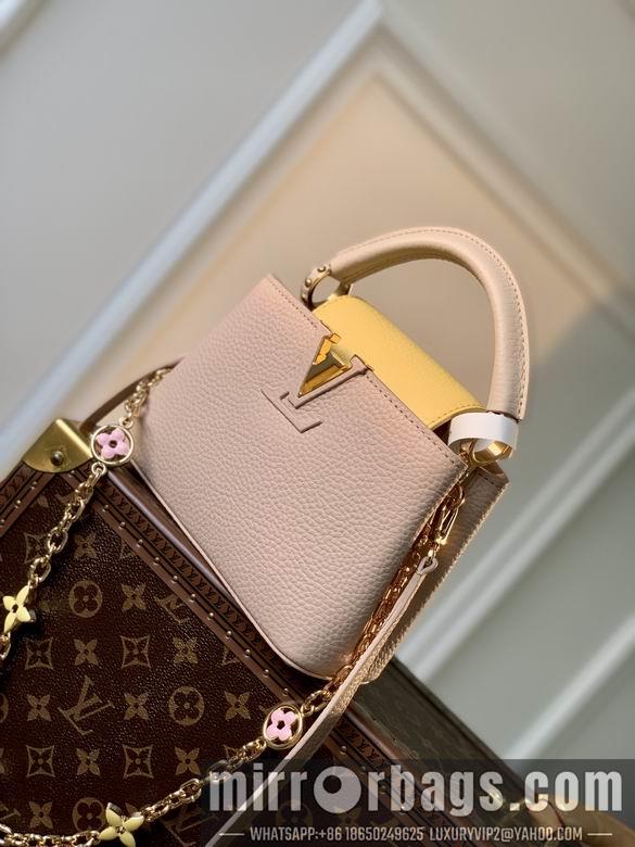 1:1 Louis Vuitton Bags Capucines M22375 21X14X8cm DN 2colour