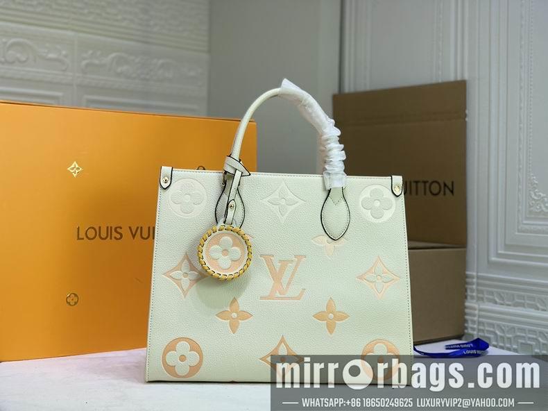 1:1 Louis Vuitton Bags onthego M45717 34x26x13 cm cs