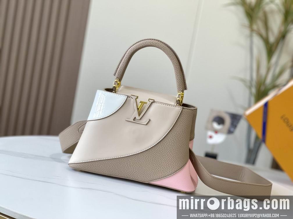 1:1 Louis Vuitton Bags Capucines M59864 27x18x9cm cs2色