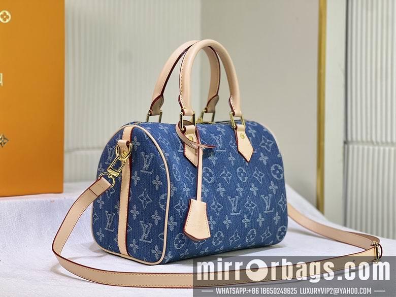 1:1 Louis Vuitton Bags Speedy M40390 25X19X15cm XM 2colour