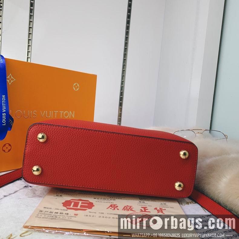 1:1 Louis Vuitton Bags Capucines M48870 M61219 27x18x9 cm cs