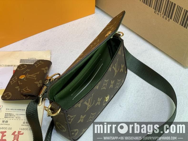1:1 Louis Vuitton Bags Pochette Metis M8009 17x9.6x3.5 cm cs