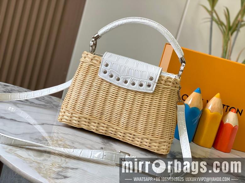 1:1 Louis Vuitton Bags Cap M11619 27x17.3x9cm ss3
