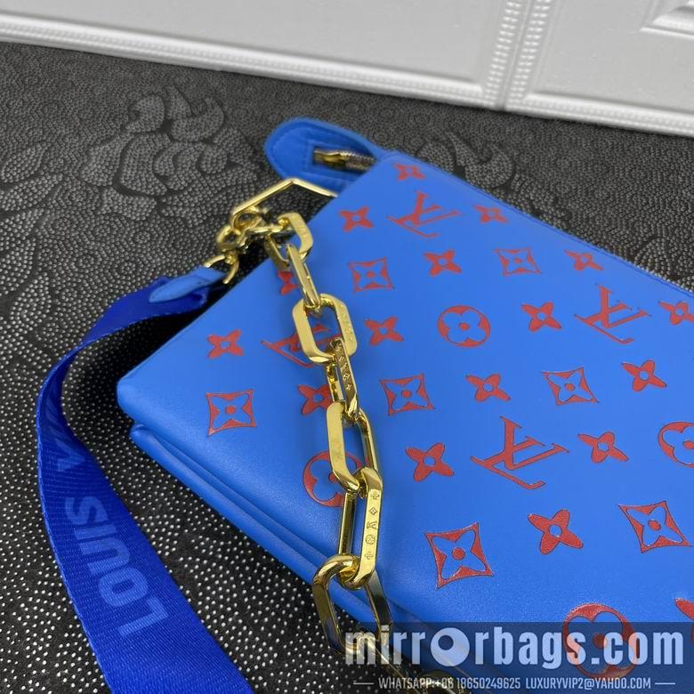 1:1 Louis Vuitton Bags Coussin 57790蓝花 26X20X12 ss03