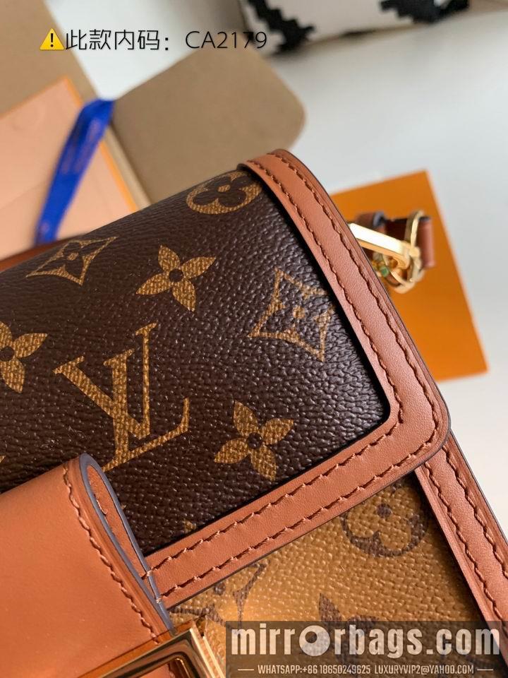1:1 Louis Vuitton Bags Dauphine M44580 gy