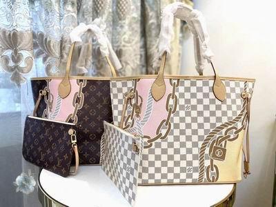 1:1 Louis Vuitton Bags Neverfull M46471 M40995 31x28x14cm zy