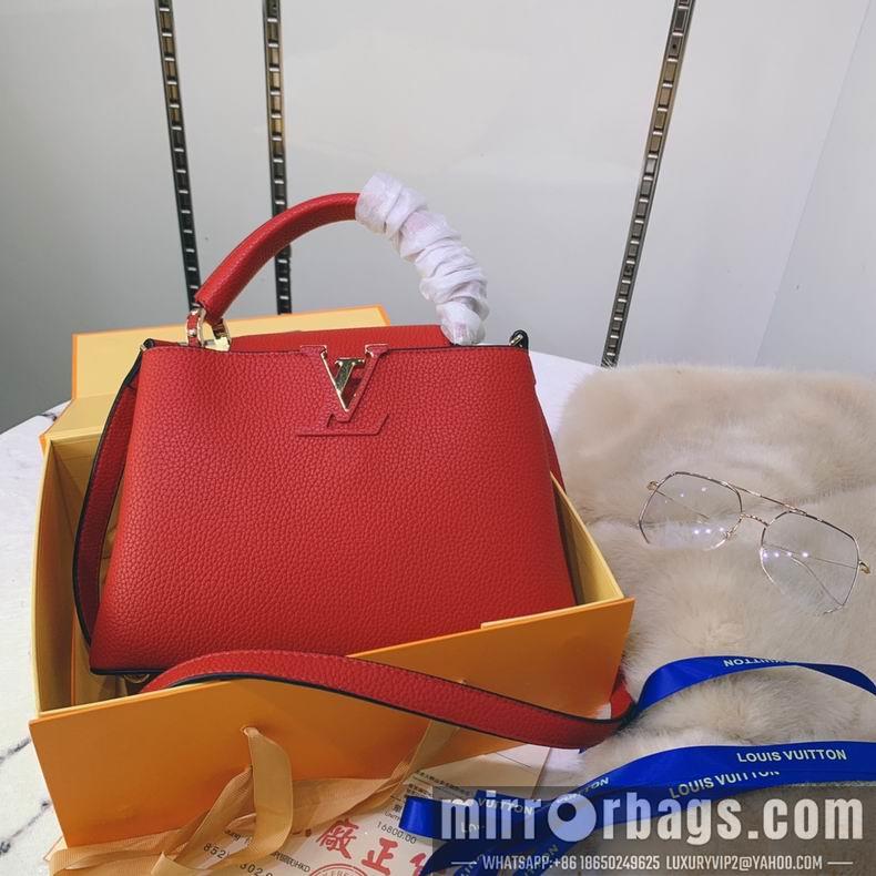 1:1 Louis Vuitton Bags Capucines M48870 M61219 27x18x9 cm cs
