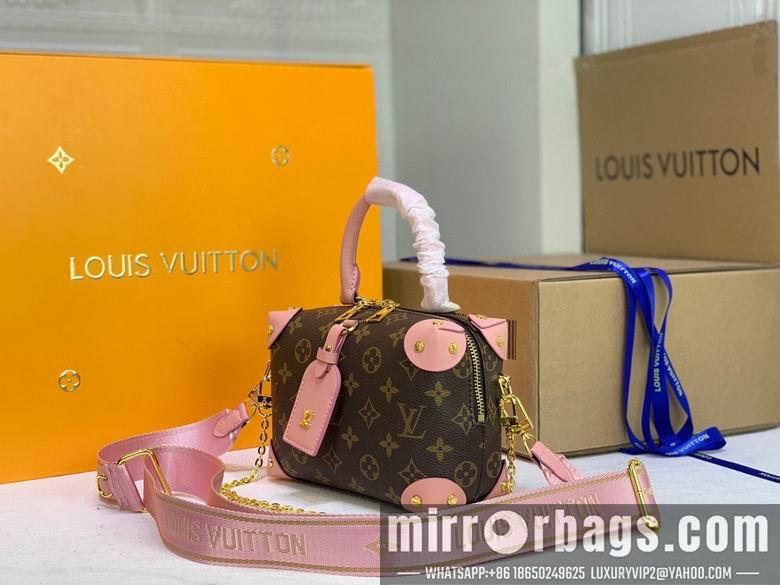 1:1 Louis Vuitton Bags Petite Malle Souple M45571 20x14x7.5cm