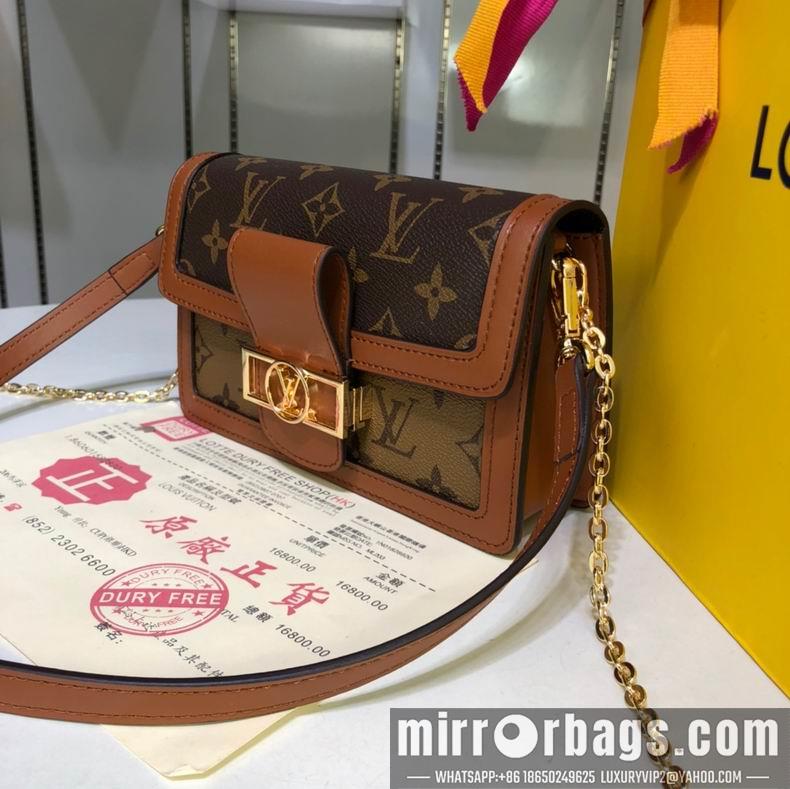 1:1 Louis Vuitton Bags Dauphine M68746 19x11x6 cm cs