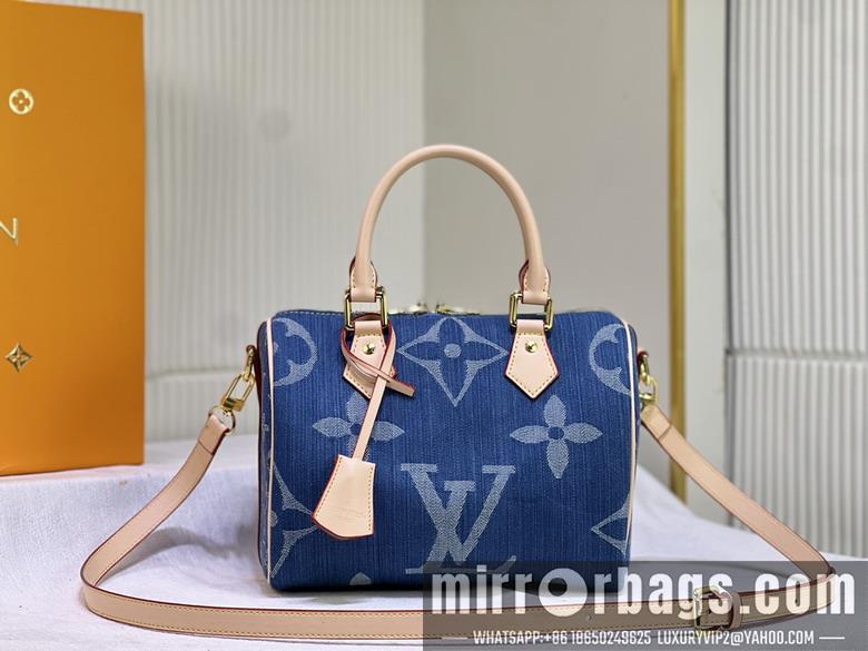1:1 Louis Vuitton Bags Speedy M40390 25x19x15cm ss1