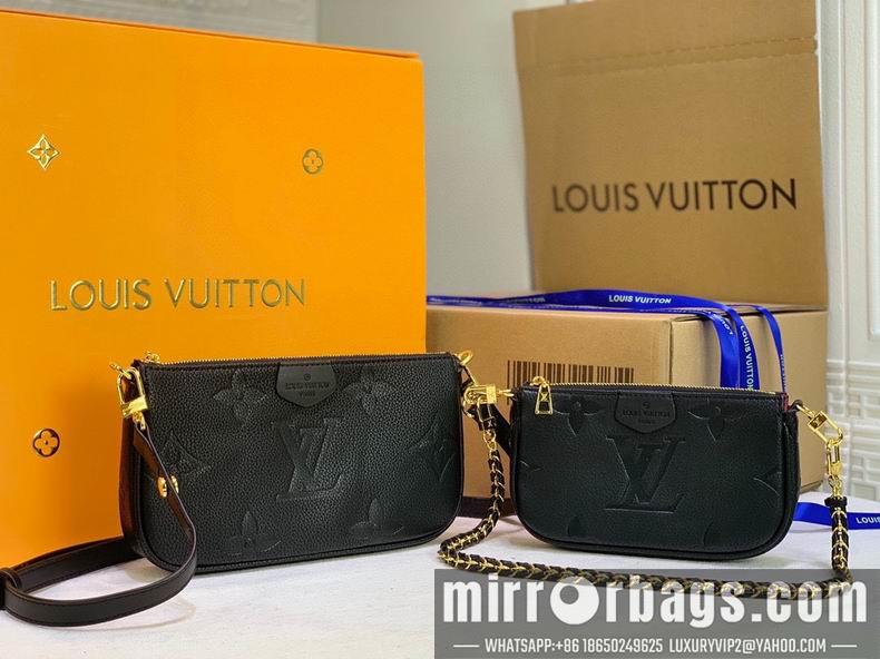 1:1 Louis Vuitton Bags M80447 M45777 L23.5x13x4.5 S18.5x11x4.5 cm cs
