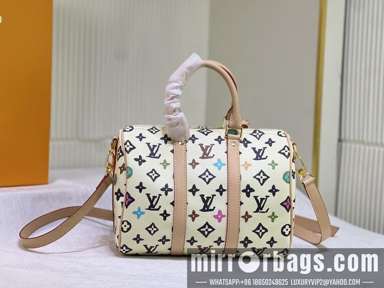 1:1 Louis Vuitton Bags Keepall M24424 25x15x11cm ss1