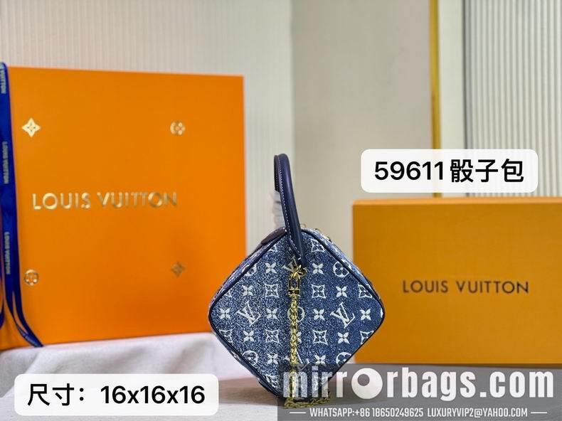 1:1 Louis Vuitton Bags Square bag M59611 16x16x16 cm cs