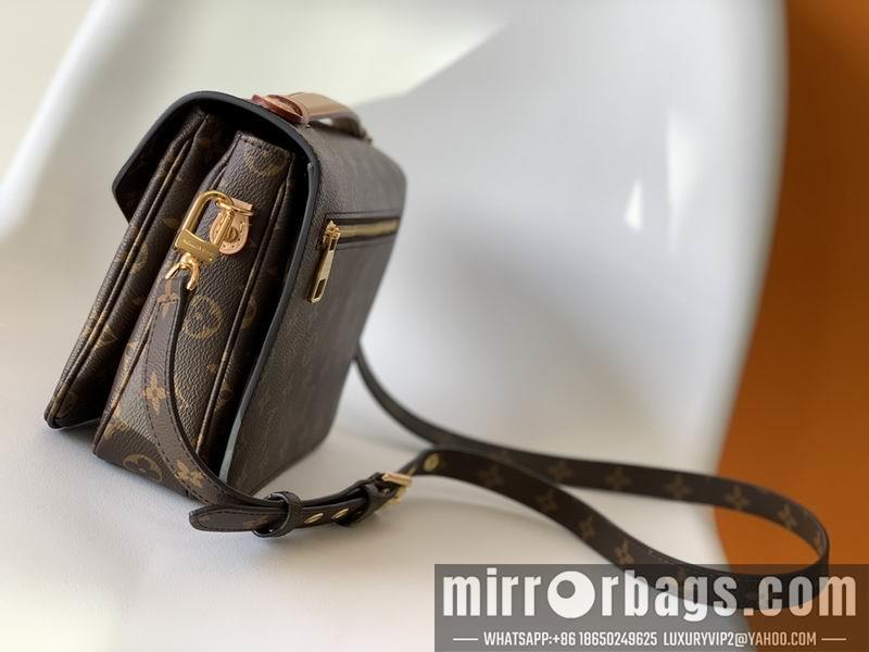 1:1 Louis Vuitton Bags Pochette Metis 邮差包 M44875 25X19X9cm XM