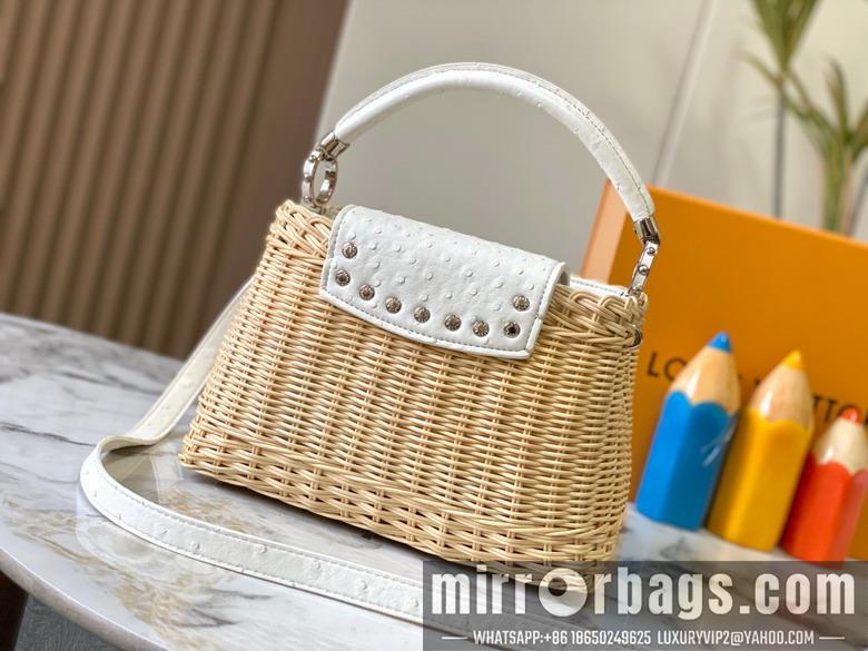 1:1 Louis Vuitton Bags Cap M11618 27x17.3x9cm ss3