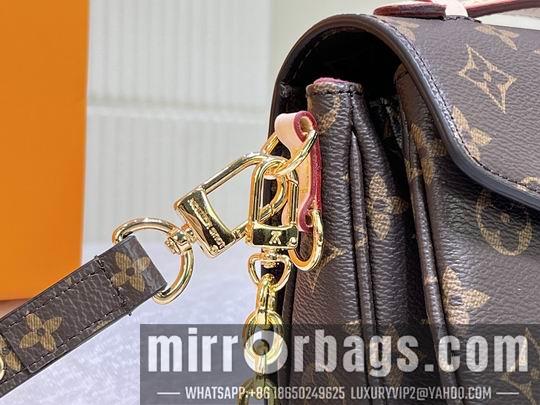 1:1 Louis Vuitton Bags M46279老花 黄花21.5x6x13.5cm cs