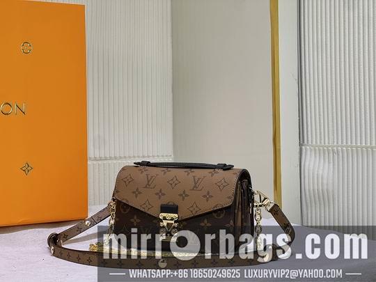 1:1 Louis Vuitton Bags M46279老花 黄花21.5x6x13.5cm cs
