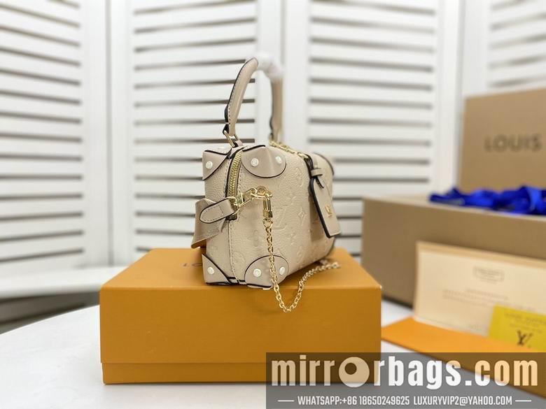 1:1 Louis Vuitton Bags Petite Malle Souple M45571 20x14x7.5cm