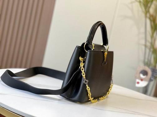 1:1 Louis Vuitton Bags Capucines M59065 26.5x17.5x9cm cs