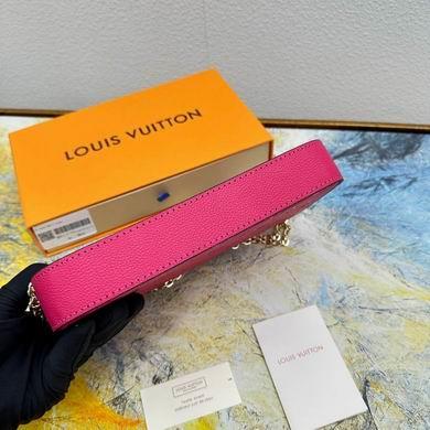 1:1 Louis Vuitton Bags Felicie M61276钻石纹 21x12x3cm  zy