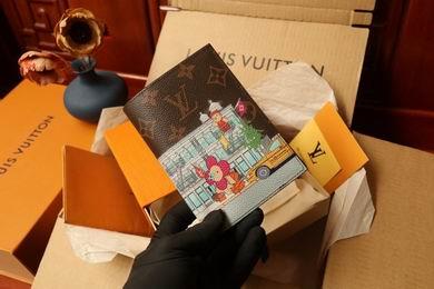 1:1 Louis Vuitton Bags M81614 10X14X2.5cm XM