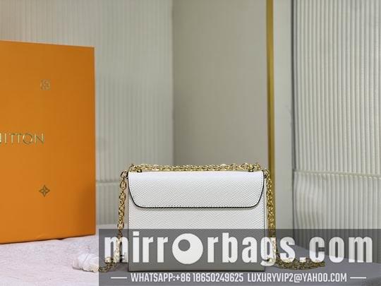 1:1 Louis Vuitton Bags Twist Denim 50273 50272 23x17x10cm cs