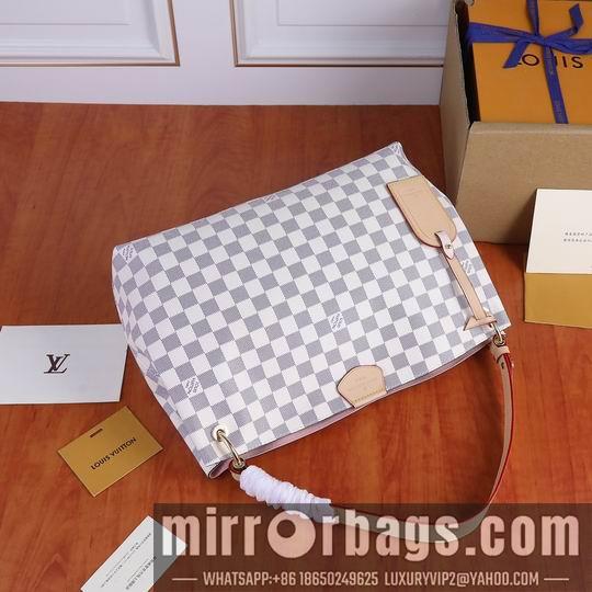 1:1 Louis Vuitton Bags N43701啡格 白格粉N43701 30x9.5x29cm ww