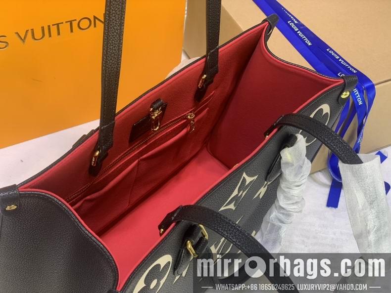 1:1 Louis Vuitton Bags onthego M45494 35x28x15 cm cs