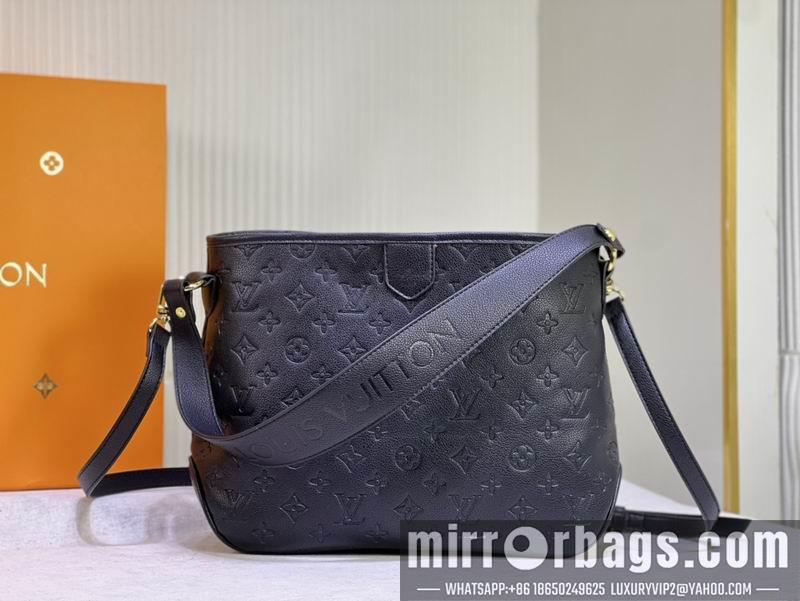 1:1 Louis Vuitton Bags M44945黑色压花 35x26cm ss