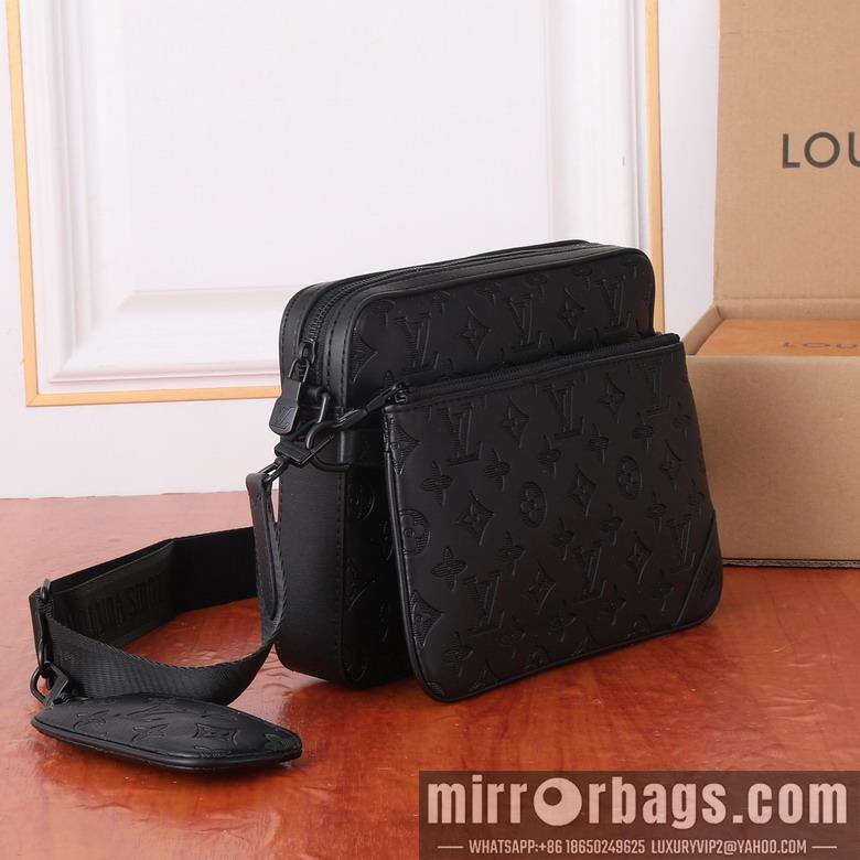 1:1 Louis Vuitton Bags Trio M46602 M46603 25x18.5x7cm ww