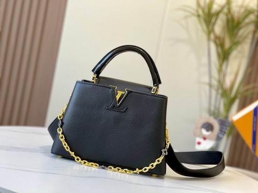 1:1 Louis Vuitton Bags Capucines M59065 26.5x17.5x9cm cs