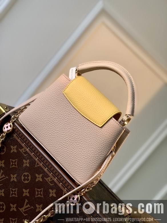 1:1 Louis Vuitton Bags Capucines M22375 21X14X8cm DN 2colour