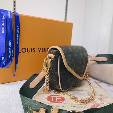 1:1 Louis Vuitton Bags Multi Pochette M56461 19x13x5 cm gf