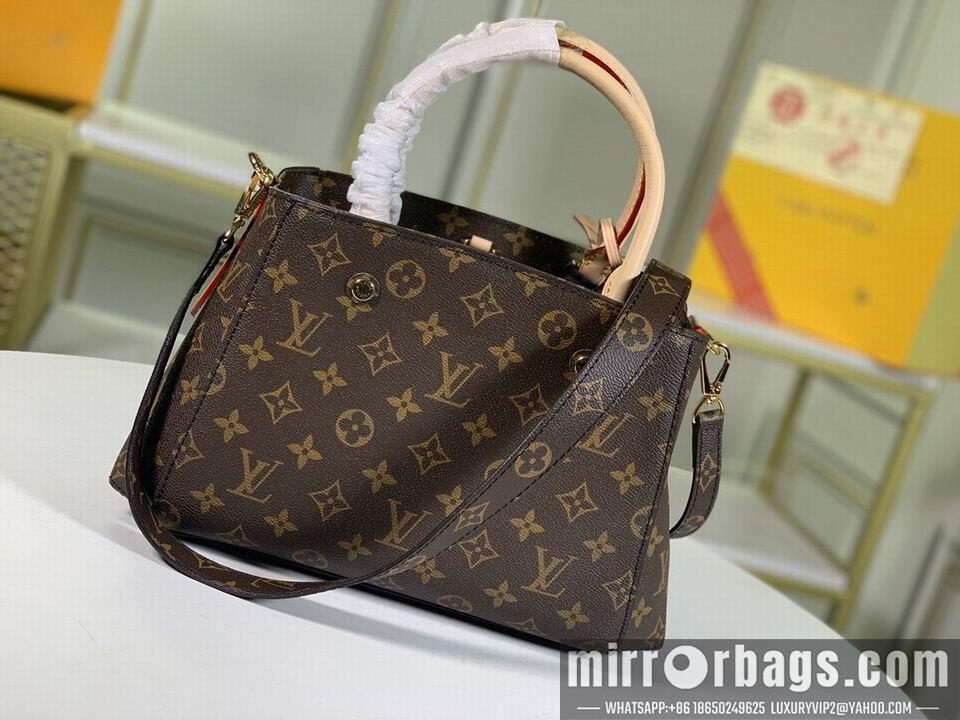 1:1 Louis Vuitton Bags Montaigne M41055 29x20x13 bc