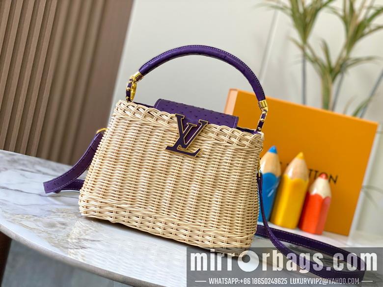 1:1 Louis Vuitton Bags Cap M11618 27x17.3x9cm ss2