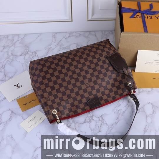 1:1 Louis Vuitton Bags N43701啡格 白格粉N43701 30x9.5x29cm ww
