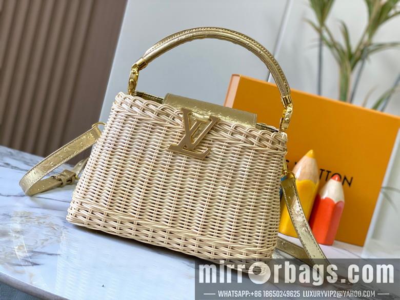 1:1 Louis Vuitton Bags Cap M11618 27x17.3x9cm ss1