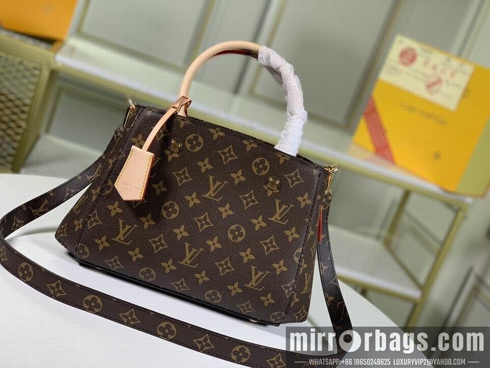 1:1 Louis Vuitton Bags Montaigne M41055 29x20x13 bc