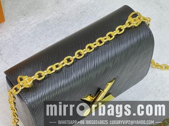 1:1 Louis Vuitton Bags Twist Denim 50273 50272 23x17x10cm cs