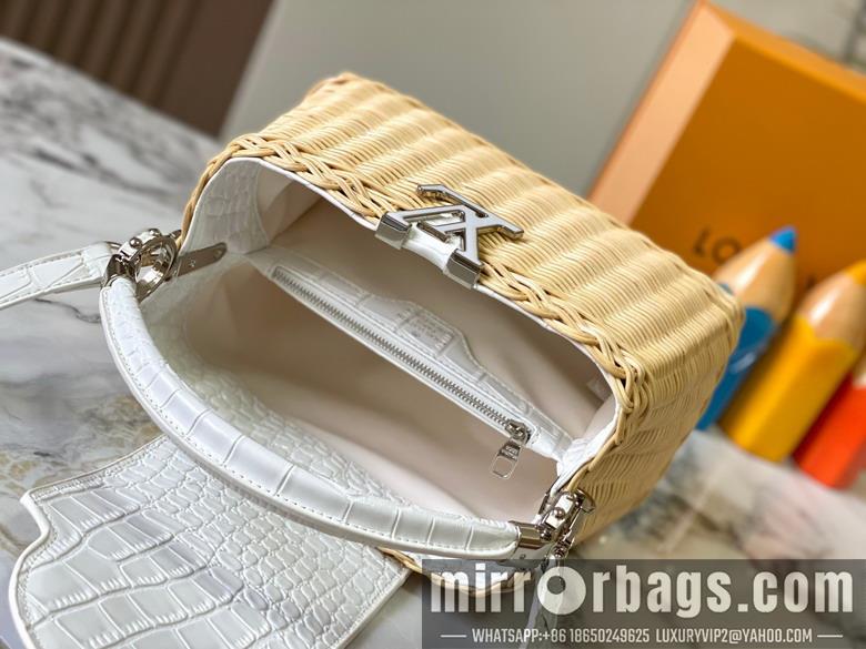 1:1 Louis Vuitton Bags Cap M11619 27x17.3x9cm ss3