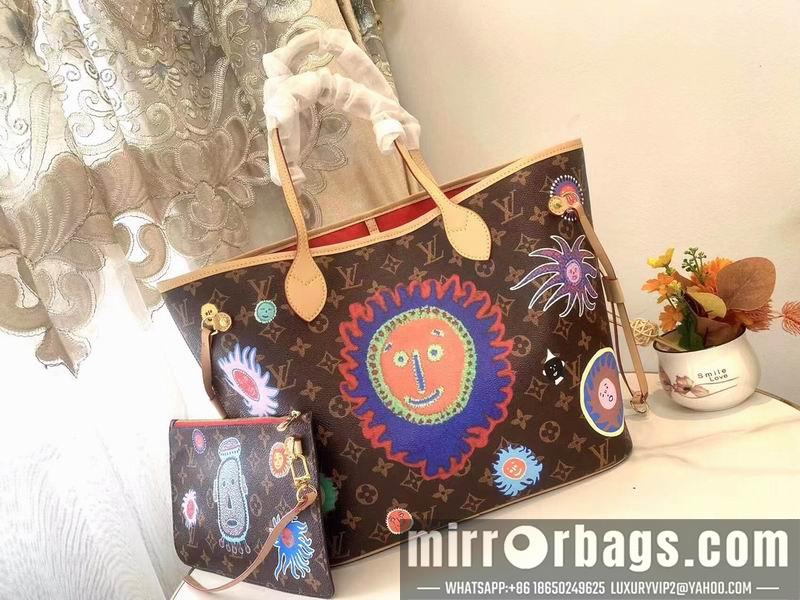 1:1 Louis Vuitton Bags Neverfull M46447 31x28x14cm zy